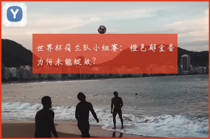 世界杯荷兰队小组赛：橙色郁金香为何未能绽放？