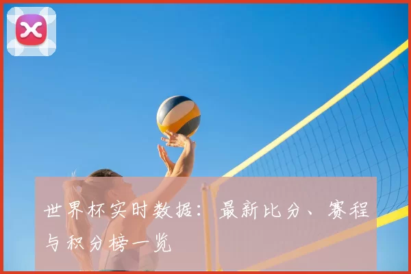 世界杯实时数据：最新比分、赛程与积分榜一览