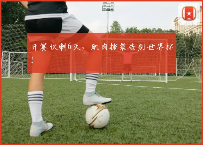 开赛仅剩6天，肌肉撕裂告别世界杯！